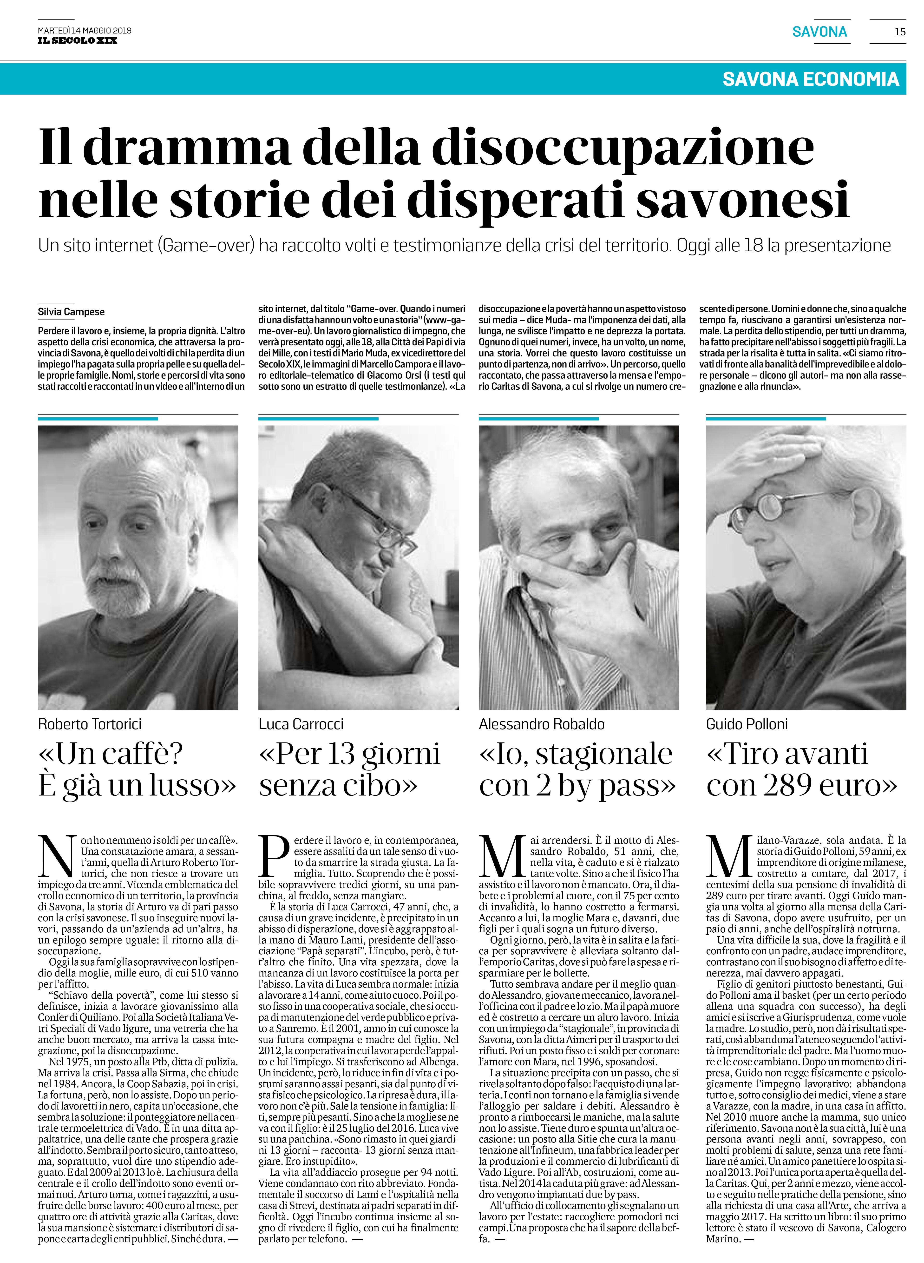 pagina secolo xix